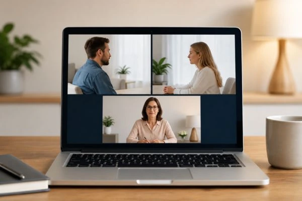 Image of online shuttle mediation Street
